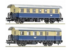 Set 2 vagoane de calatori OBB - H0 Roco 6200081